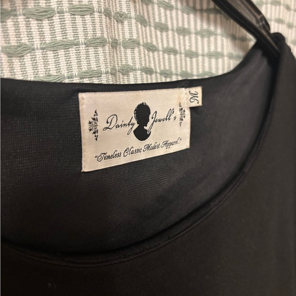 Dainty Jewells Classic Black Ruffle Sleeve Dress - Picture 2 of 5